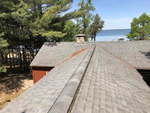 Merrifield, MN - Doing an estimate for new GAF Timberline HDZ shingles in Merrifield, MN. Merrifield, MN - Doing an estimate for new GAF Timberline HDZ shingles in Merrifield, MN.