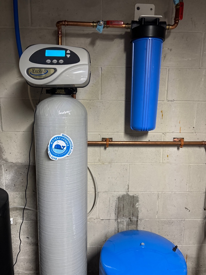 Annual maintenance service on EV-2 and BB 25/1 for Iron, sulphur and hardness removal.