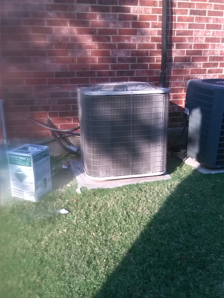 replaced 5 ton compressor on Carrier air conditioning system. all OK at this time.
