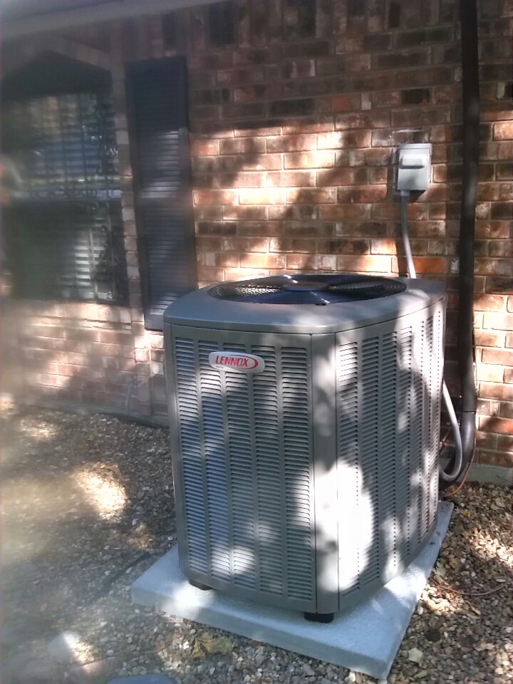 installed Lennox 4 ton heat pump system. all OK for 10 years