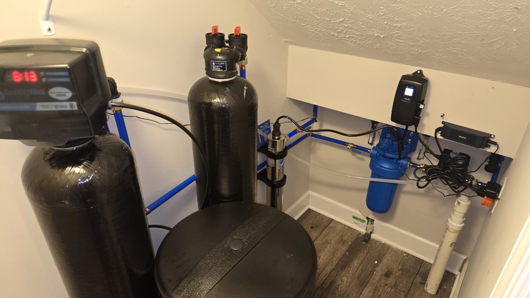 Fishers, IN - water filtration system, water softener, charcoal filter, uv filter, sediment filter. Fishers, IN - water filtration system, water softener, charcoal filter, uv filter, sediment filter.