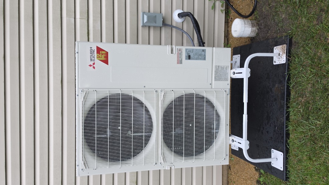 Mitsubishi Air Handler installation 