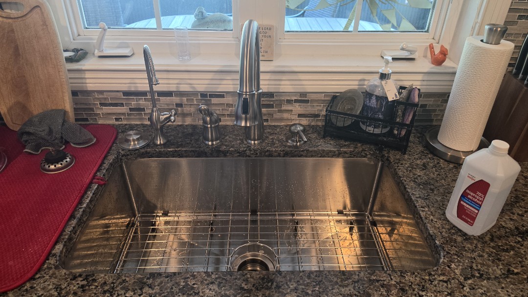 Sink and faucet replacement 