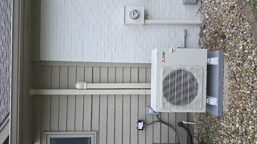 Mitsubishi Ductless Mini Split Install
