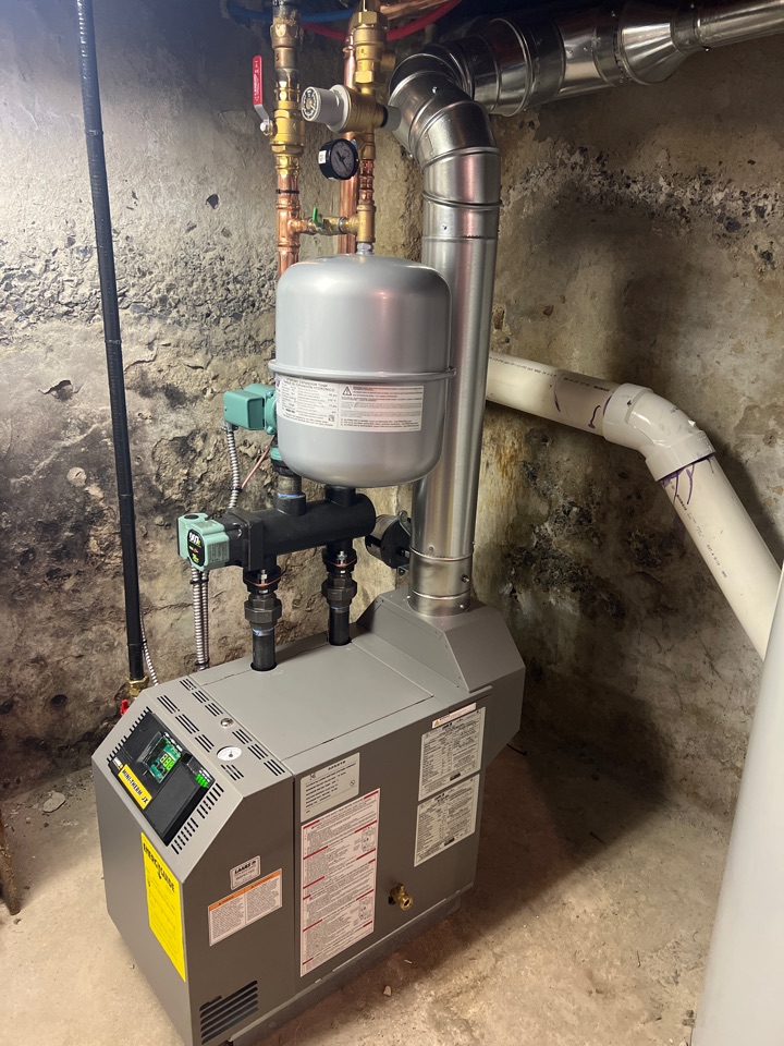 Perkasie, PA - New Laars Mini-Therm boiler installation. Turned out beautiful. 
