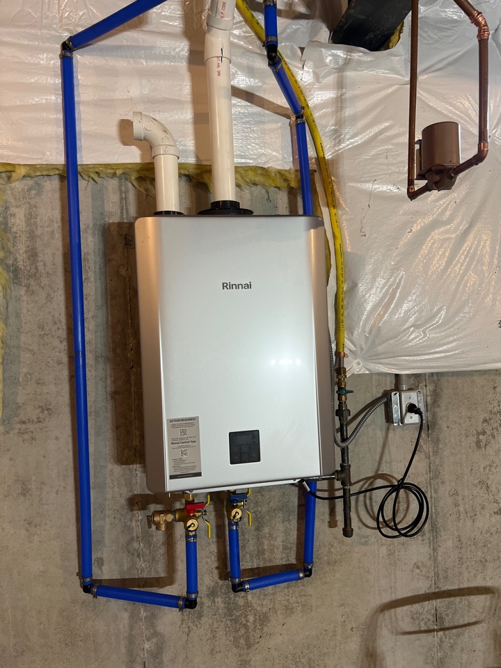 Perkasie, PA - Rianni tankless water heater installation