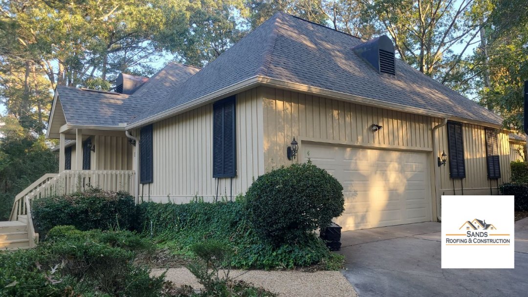 Six inch gutter installation. Aiken, SC