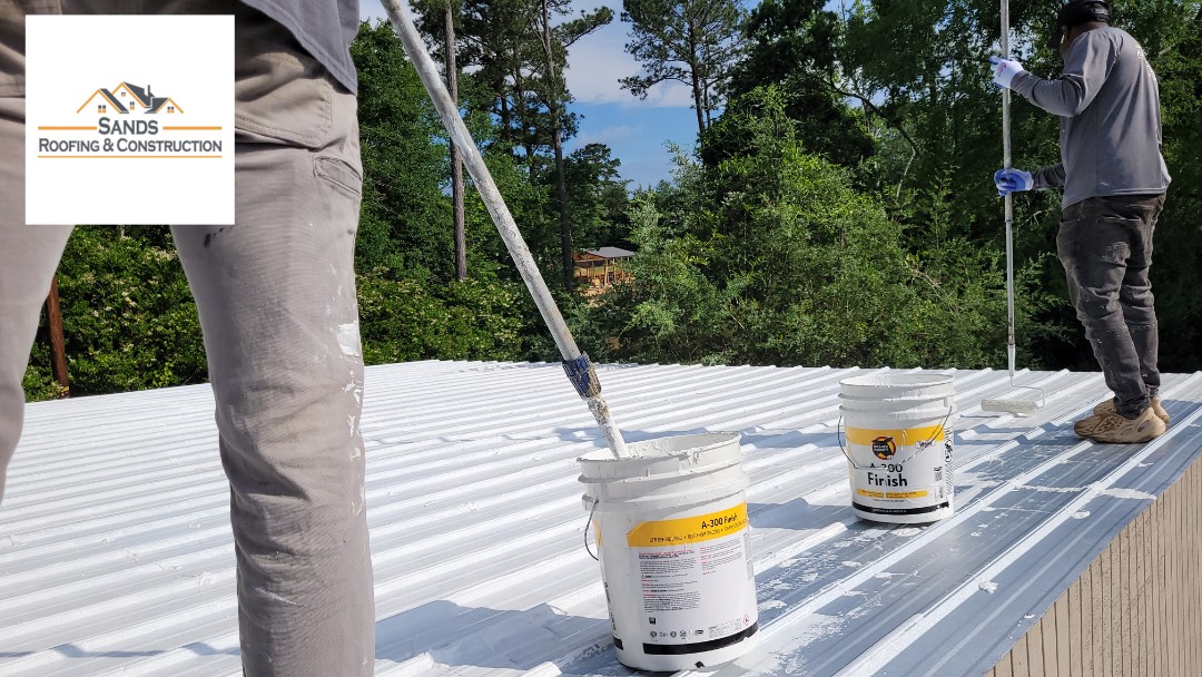 Residential metal roof coating Irmo, SC