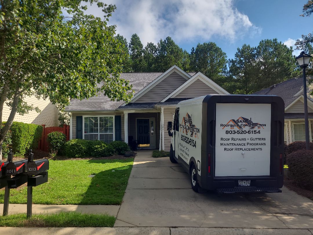 I was hired to repair a roof in Irmo, South Carolina. The roof had a pipeboot and worn out cap shingles that needed to be replaced. I removed the old pipeboot and cap shingles, and installed new ones. 