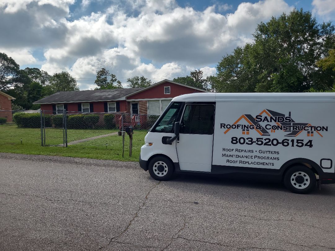Shingle roof repair in Columbia SC. Replace wind damaged shingles.