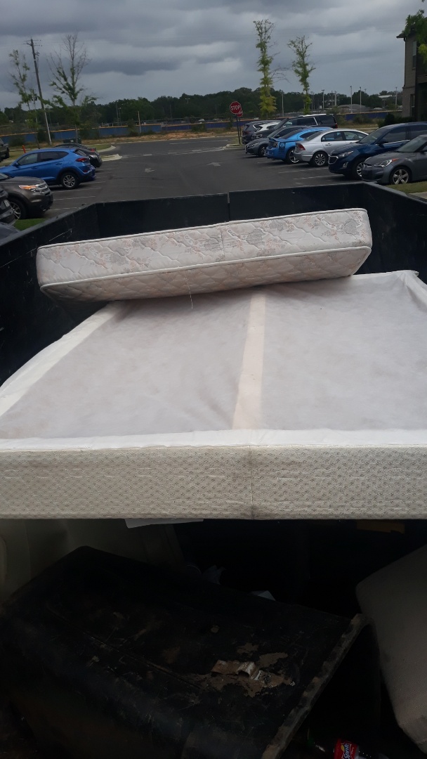 Got a call to come remove mattress and box springs for a customer today in Pensacola fl Got a call to come remove mattress and box springs for a customer today in Pensacola fl