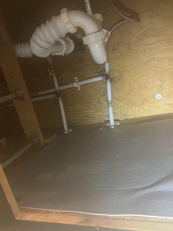 Successfully completed water meter rebuild and re-pipe service ahead of city-scheduled water shutoff. Replaced existing drain assembly with new PVC P-trap configuration and installed properly secured supply lines to ensure proper drainage and prevent future leaks. All connections were verified watertight and system is functioning optimally.