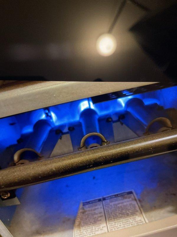 Performed a Gold Furnace Inspection on a forced air system located on the main floor. Visual inspection revealed operational burners with proper flame characteristics and heat exchanger integrity. Also noted a State brand water heater with standard plumbing configuration and pressure relief valve in working condition.