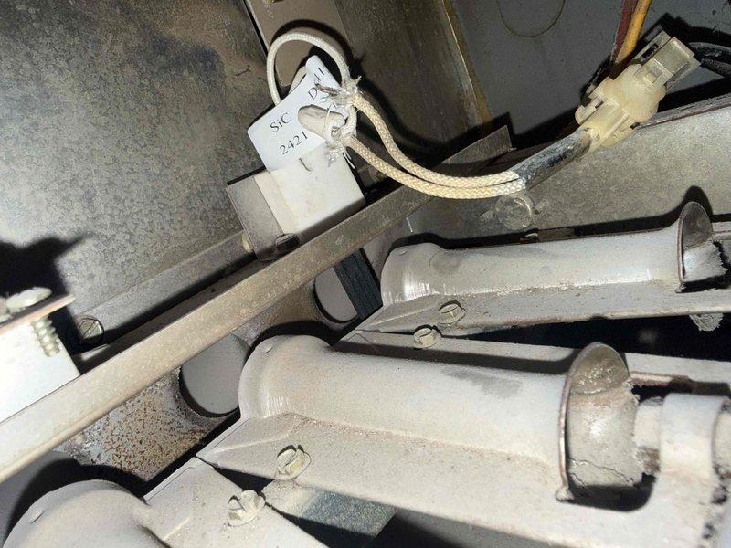 Diagnosed no-heat issue on residential HVAC system of indeterminate age but less than 10 years old. Inspection revealed faulty control board connections with several wire terminals requiring reconnection and securing. System successfully restored to normal operation after repair of electrical connections and full system test.