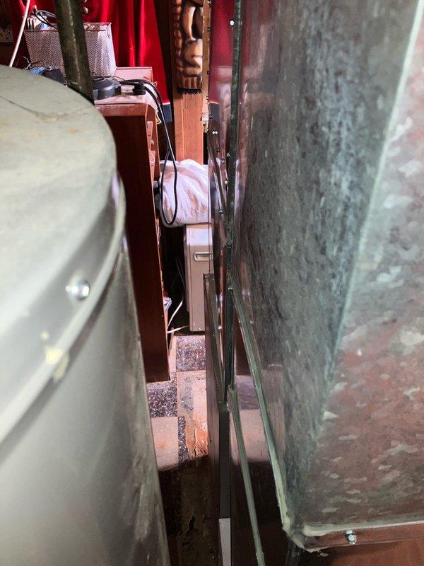 Performed diagnostic assessment on 10-year-old York furnace with failed heat exchanger located in basement. Inspection revealed unit turning on/off intermittently accompanied by abnormal noises. Replacement recommended as repair costs for failed heat exchanger would be substantial, with installation requiring proper ductwork integration and PVC venting system modifications in the confined utility space.