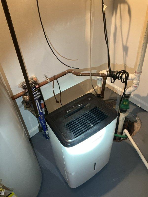 Conducted diagnostic assessment of customer's gas meter valve setup to determine compliance requirements for city code approval. Inspected existing plumbing configuration including copper supply lines, connection points, and valve mechanism. Documented current installation with photos to develop appropriate remediation plan for bringing gas meter valve up to required municipal code specifications.