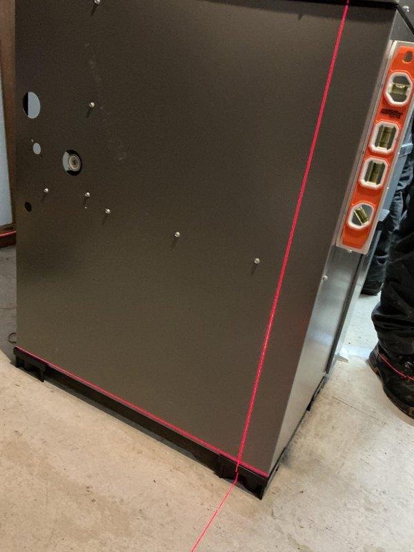 Completed return installation of previously unfinished HVAC system during favorable weather conditions. Installed 70,000 BTU furnace, 2-ton AC unit (left side), Ecobee 3 Lite thermostat, 500m humidifier with proper drainage pump, and completed necessary repiping. All mechanical, plumbing, and electrical work properly connected with system functioning optimally and eligible for utility rebates.