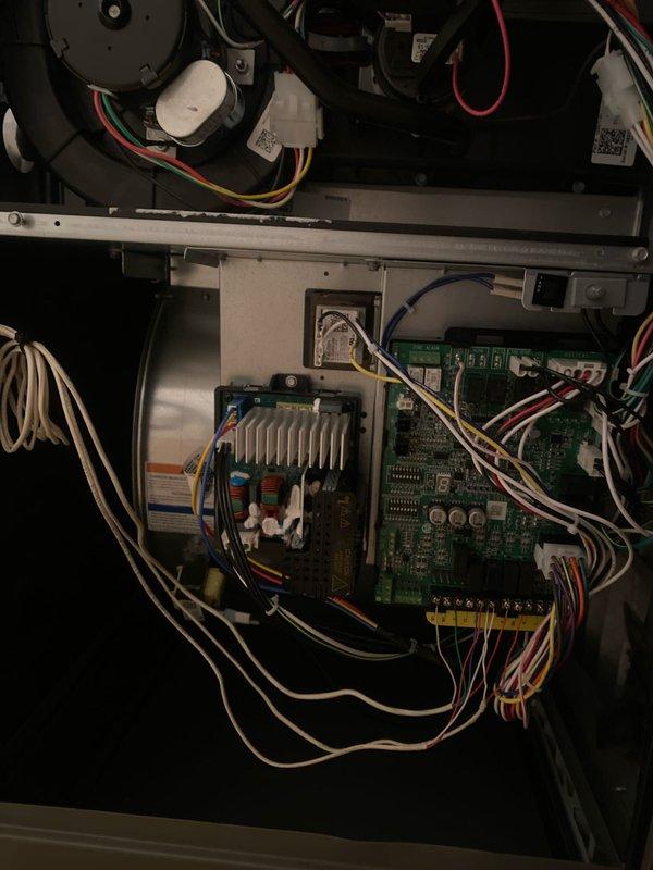 Successfully installed a new 110,000 BTU furnace with associated electrical and mechanical components, including reconnecting the existing A-coil and configuring the control circuit board. Completed all necessary connections to the existing PVC venting system and verified proper operation of the unit before finalizing installation.