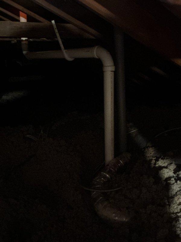 Successfully installed a Navien combi boiler system with complete mechanical, plumbing, and electrical connections. System includes properly installed PVC venting through the attic space and a new Emerson digital thermostat programmed for optimal temperature control.