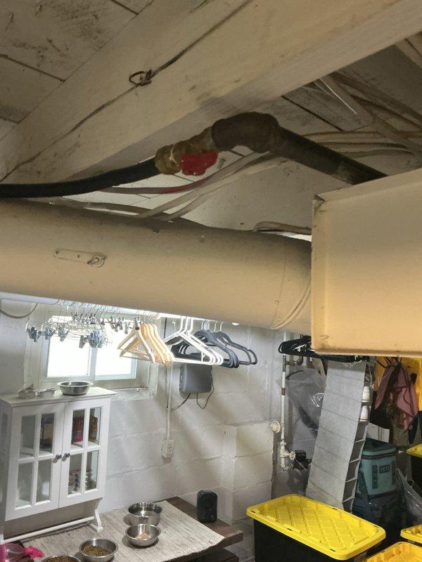 Completed residential service call to replace flexible gas line for stove. Successfully removed old corrugated metal line and installed new flexible gas connector between yellow gas valve and appliance. Ensured proper connection and tested system for leaks to verify safe operation.