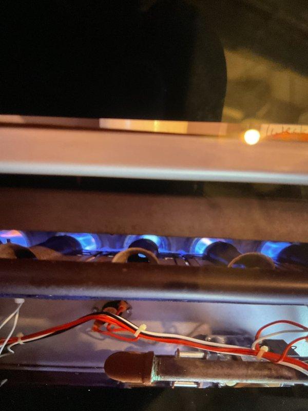 Performed Gold Plan Inspection on furnace system that was reported to be functioning properly. Visual inspection of burner assembly confirmed proper combustion with strong, blue flames and no signs of flame rollout. Checked and verified all electrical connections, gas fittings, and control components were secure and in good working condition. System is operating within manufacturer specifications with maintenance completed as per service agreement.