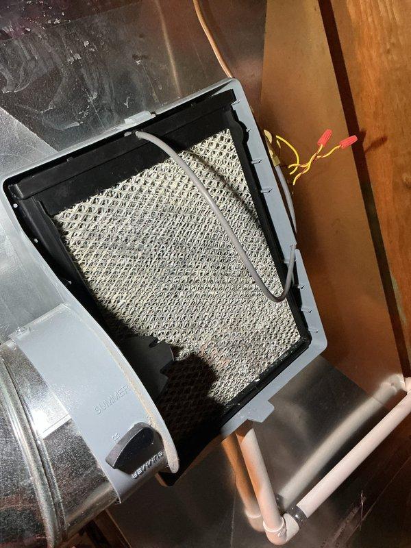 Performed Gold Furnace Inspection on 3-year-old basement furnace. Verified unit is operational with proper flame pattern and combustion. Inspected filter assembly, burner components, and blower motor - all functioning correctly with no issues identified.