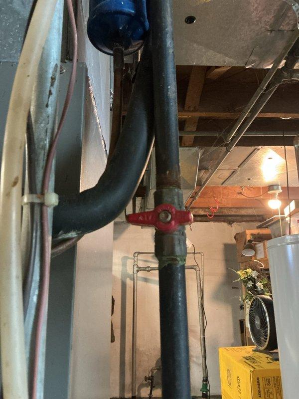 Performed comprehensive Gold Furnace Inspection on aging unit located in basement. Examined shut-off valve functionality and electrical connections at junction box, noting visible corrosion and oxidation on components. Documented system condition with photos, identifying maintenance needs for future service recommendations.