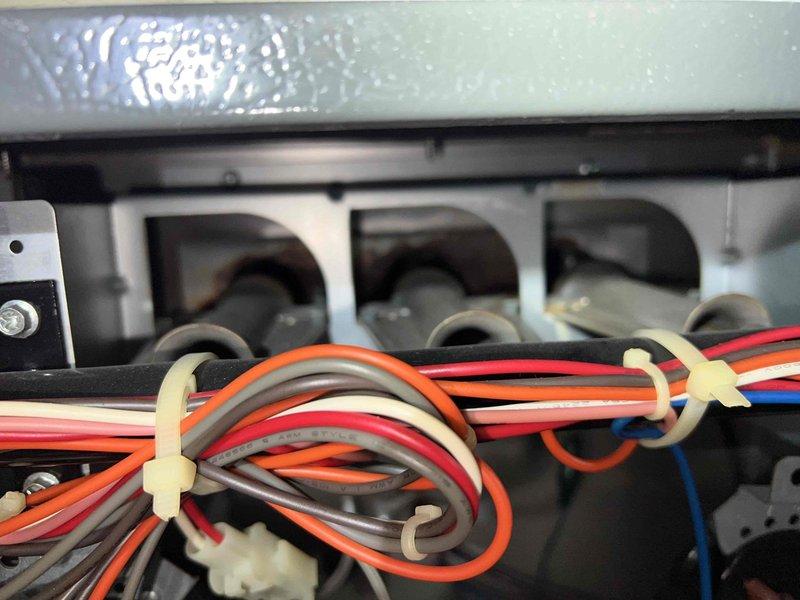 Responded to no-heat call for 10-year-old furnace in basement. Performed diagnostic testing with multimeter on control board wiring, identifying faulty electrical connections as the source of system failure. Repaired wiring connections and verified proper voltage readings across circuit, restoring normal heating operation.