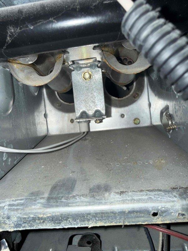 Responded to no-heat call for a 15-year-old furnace that had completely ceased operation. Diagnostic inspection revealed significant corrosion and degradation on the heat exchanger, with visible damage to the surrounding electrical components. Replaced the damaged components and restored system functionality after thorough testing.