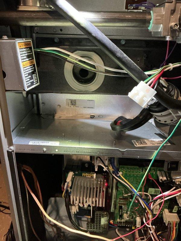 Responded to no heat call for furnace less than one year old with reported error codes. Upon inspection of the unit, found inducer motor was malfunctioning as customer suspected. Replaced faulty inducer motor and verified proper system operation; unit should be covered under manufacturer warranty as this is a recent installation.