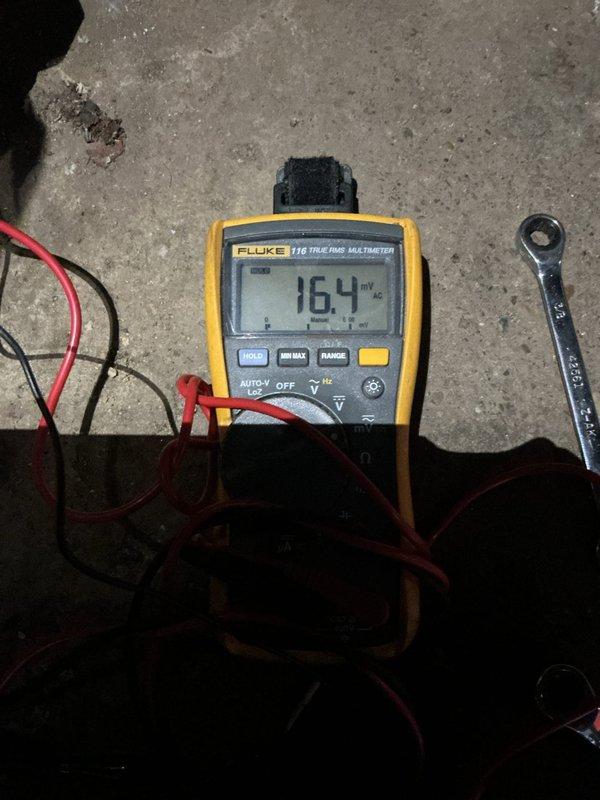 Diagnosed intermittent pilot light failure on residential furnace causing inconsistent heating. Performed voltage testing with multimeter at gas valve, confirming low millivolt reading of 16.4mV AC indicating thermocouple degradation. Replaced faulty thermocouple and verified proper pilot flame operation, restoring reliable heat production.
