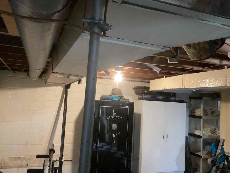 Conducted assessment of 6-year-old basement furnace to address customer's concern regarding inadequate heating on upper level. Inspected existing ductwork configuration and identified airflow distribution issues. Recommended modifications to ventilation system to improve upstairs heat delivery while maintaining proper system balance.