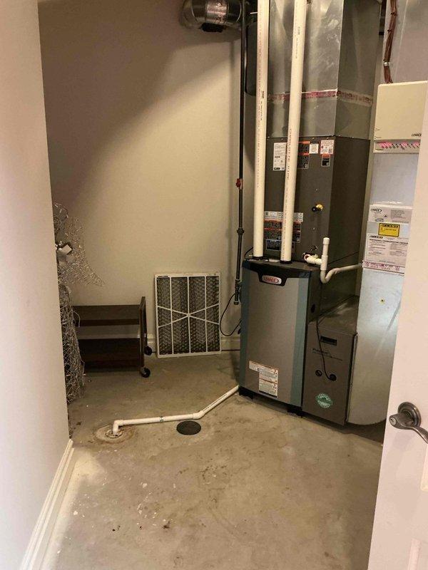 Responded to warranty service call for non-functioning newly installed furnace. Diagnosed failed inducer motor. Replacement part is being direct shipped from Lennox with 2-3 day lead time. Job will be completed on Monday with installation of new inducer motor to restore heating operation.