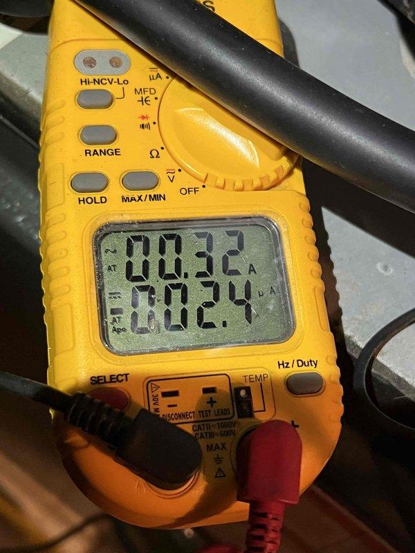 Performed furnace inspection on 12-year-old unit that was not producing heat. Diagnostic testing revealed low gas pressure readings (2.054 InWg) and measured voltage outputs of 0.32V/0.24V at control board. Adjusted gas pressure to manufacturer specifications and restored proper voltage to ignition circuit, successfully returning system to normal heating operation.