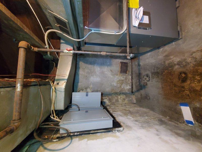 Performed annual tune-up on 1-year-old basement furnace, including comprehensive inspection of all components. Checked and verified proper operation of connected humidifier, thermostat, and hot water tank as part of maintenance service. System appears to be functioning properly with no significant issues identified.