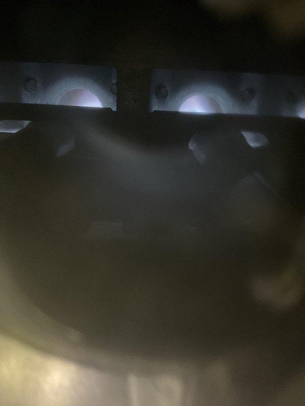 Performed routine maintenance inspection on 10-year-old furnace located in basement. Visual inspection of AO Smith ProLine commercial grade water heater showed proper installation with appropriate copper and galvanized metal piping, ventilation connections, and functioning shut-off valve. Verified furnace ignition system operation with inspection of flame sensors and burner assembly.