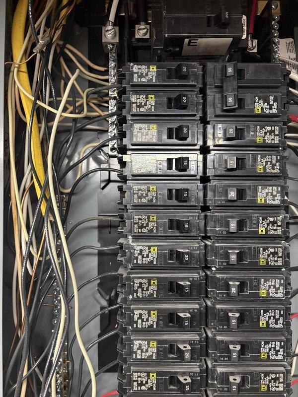 Installed a new 240V outlet in the laundry room/basement area. Inspected the electrical panel to ensure proper circuit connection and load capacity. Completed wiring installation with appropriate gauge conductors and verified proper voltage at the outlet.