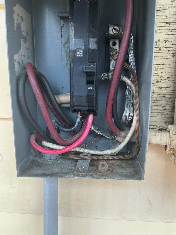 Responded to no power call. Inspected main electrical panel and identified 100-amp main breaker in OFF position. Reset breaker to ON position, restoring power to residence; confirmed proper operation of all circuits.