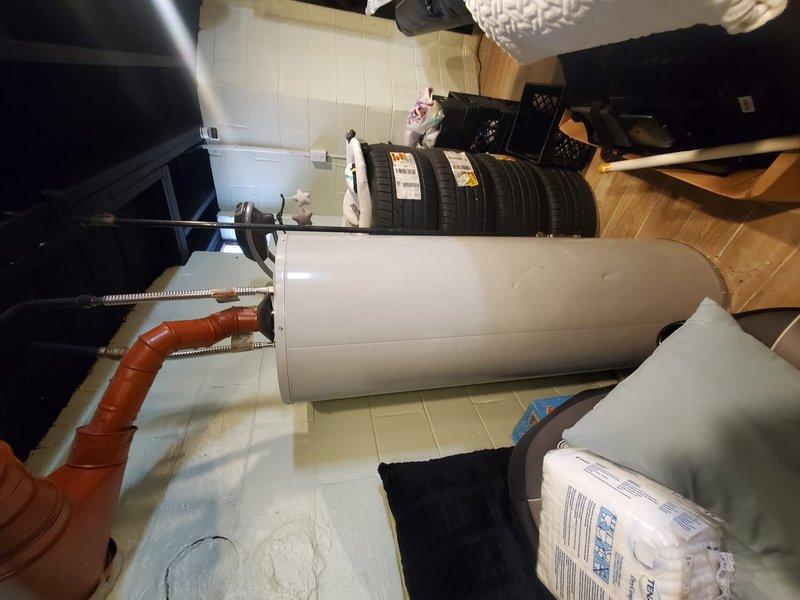 Performed routine safety inspection and tune-up on furnace and water heater in basement. Checked thermostat functionality (confirmed operating at 71° with 31% humidity) and inspected water heater connections including copper piping. Both systems functioning properly; no issues identified during preventative maintenance service.