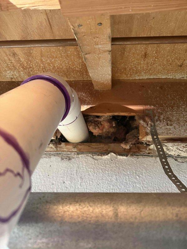 Responded to service call for furnace that shuts off during nighttime operation. Performed diagnostic assessment on furnace unit located in basement, which is under 10 years old. Inspected PVC exhaust venting system and evaluated overall furnace operation to identify cause of intermittent shutdown issue.
