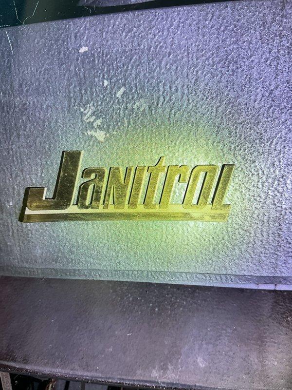 During service call for a non-operational 2-year-old Janitrol furnace, inspection revealed significant dust and mold accumulation on the blower motor assembly. Thoroughly cleaned blower wheel and housing to restore proper airflow, tested system operation, and verified heat was functioning correctly before completion.