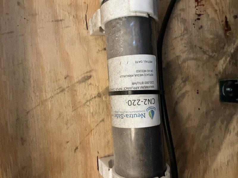Completed Gold Boiler Inspection on a 22-year-old hot water boiler system located in customer's basement. Performed thorough examination of internal components including circuit boards, wiring, and mechanical elements. Inspected Neuma-Safe CN2-220 expansion tank, copper piping network, and valve functionality; system was found to be operational with no immediate concerns noted.