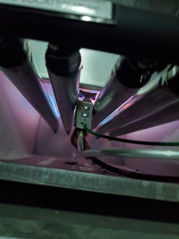 Responded to service call for recently repaired 5-month-old boiler that was completely non-operational. Conducted diagnostic inspection of electrical components, identifying faulty wiring connections at the transformer module. Repaired damaged wire connections and restored proper functionality to the system.