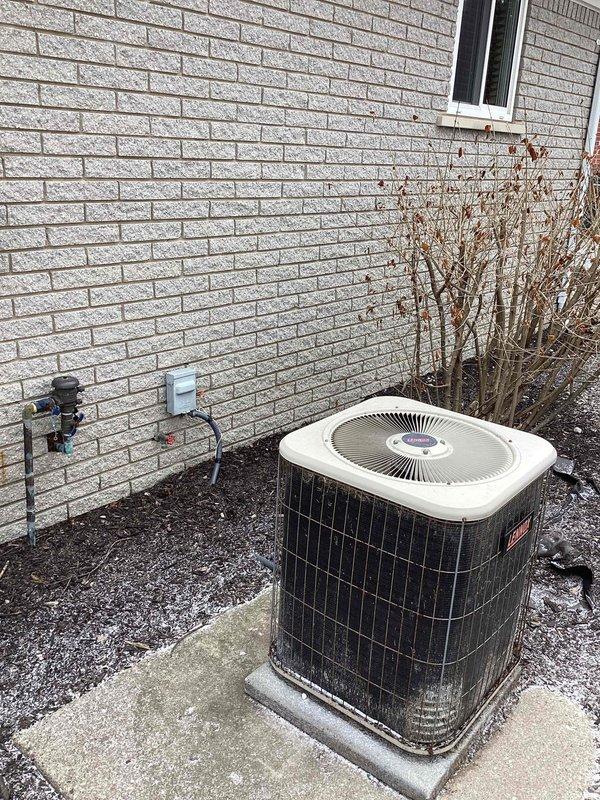 Performed comprehensive evaluation of aging HVAC system (10+ years old) for full replacement quote. Inspected existing outdoor AC unit showing significant weathering and dirt accumulation on exterior components. Examined electrical panel to assess current capacity and wiring configuration for compatibility with new equipment. Customer interested in financing options for complete furnace and air conditioning system replacement.