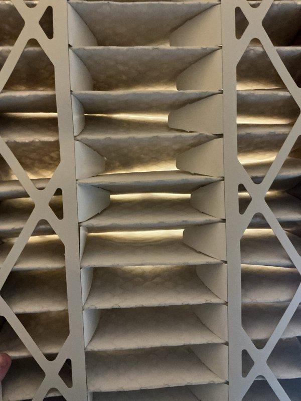 Responded to customer complaint of furnace running continuously in a 2-month-old unit. Inspected system and found dirty air filter causing restricted airflow; replaced filter and verified proper USB connection to control board. System now cycling normally with improved airflow.