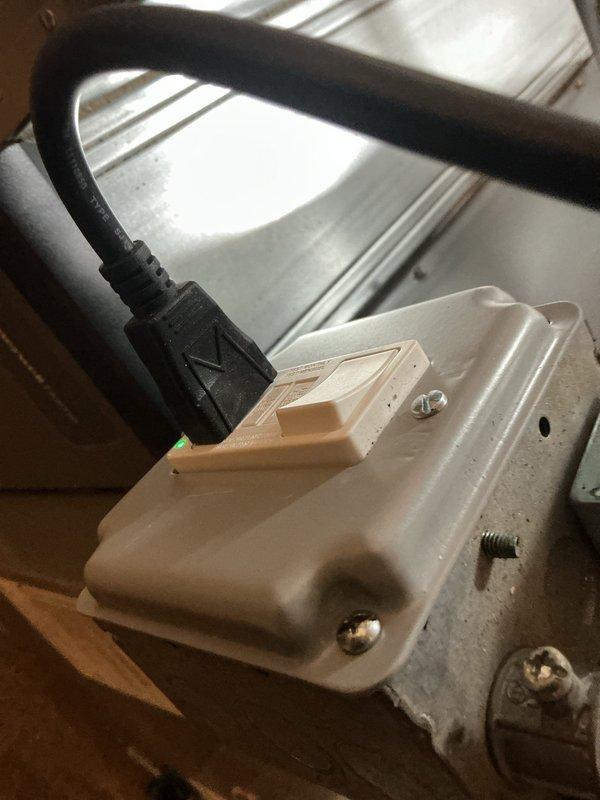 Responded to customer complaint of furnace running continuously in a 2-month-old unit. Inspected system and found dirty air filter causing restricted airflow; replaced filter and verified proper USB connection to control board. System now cycling normally with improved airflow.