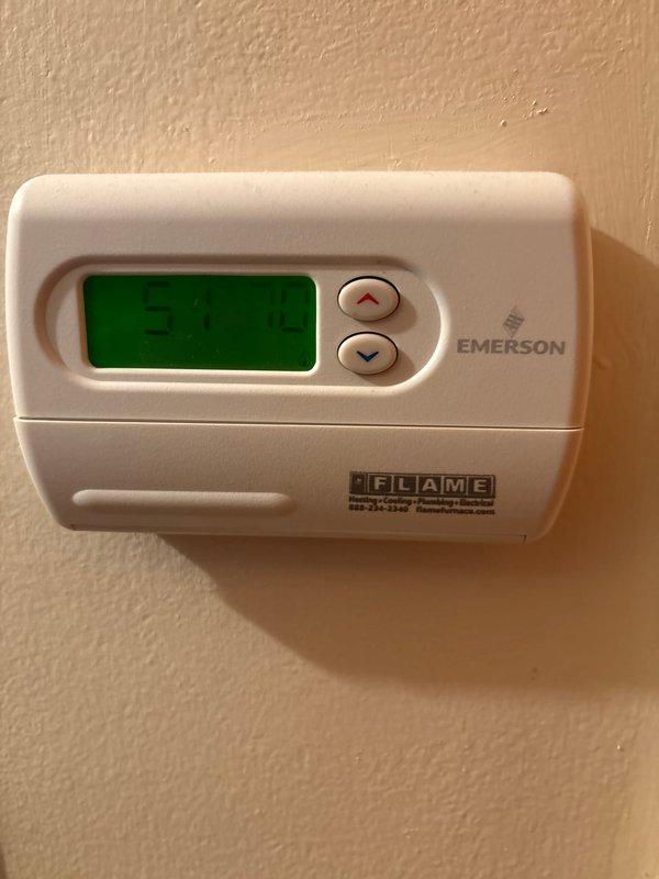 Successfully installed a new 70,000 BTU furnace with proper mechanical permitting. Connected the Emerson digital thermostat to the system and verified proper operation. Consumers rebate documentation completed for customer.
