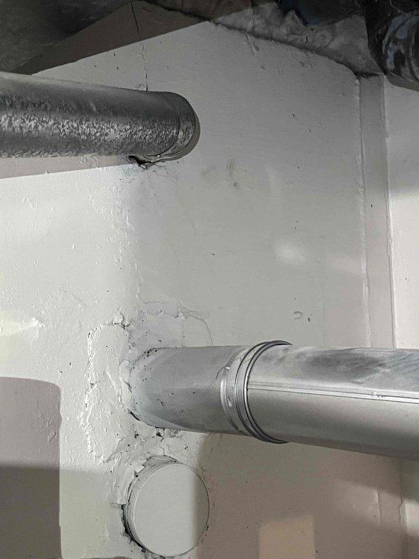 Performed comprehensive tune-up on 15-year-old furnace located in basement, including thorough cleaning and full system inspection. Examined flue pipe connections and verified proper exhaust ventilation system functionality. Checked gas line connections and electrical components for safety compliance, with all systems now operating within manufacturer specifications.