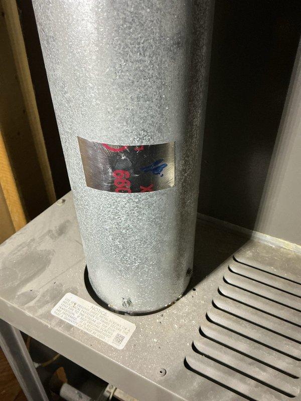 Responded to no-heat complaint on 18-year-old furnace with reported flame sensor issues. Diagnostic testing confirmed dirty flame sensor causing intermittent flame failure. Removed, cleaned, and reinstalled flame sensor, then performed system operation test to verify proper ignition sequence and continuous flame.