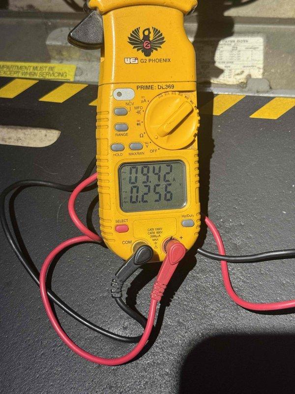 Performed comprehensive heating maintenance on 15-year-old furnace that was operational but required cleaning. Conducted electrical testing with clamp meter, confirming proper voltage readings of 0.942 and 0.236. System is functioning normally after service completion.